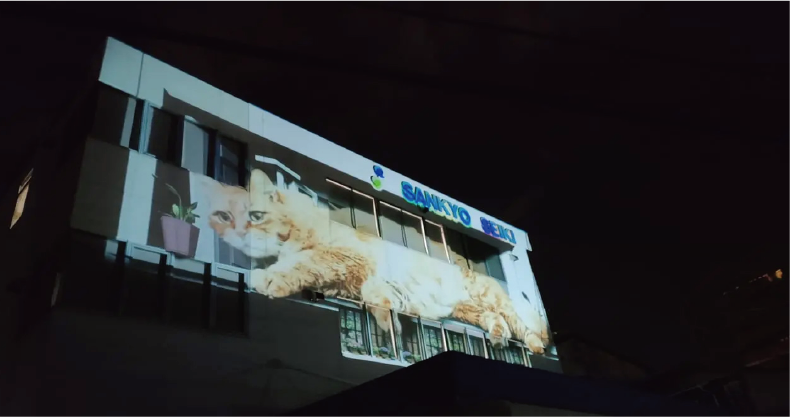 3D プロジェクションマッピング