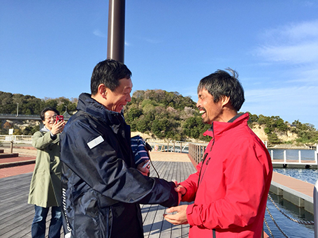 赤松社長と岩本さん