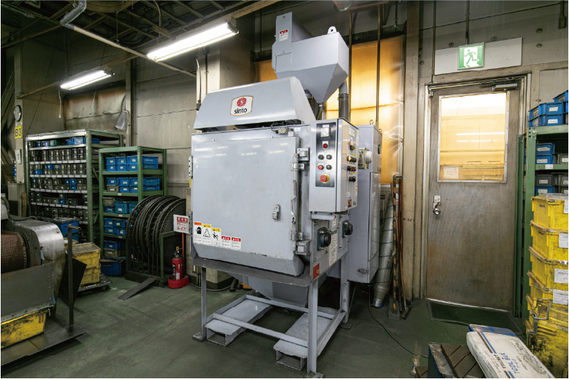 SNBX-Ⅰショットブラスト